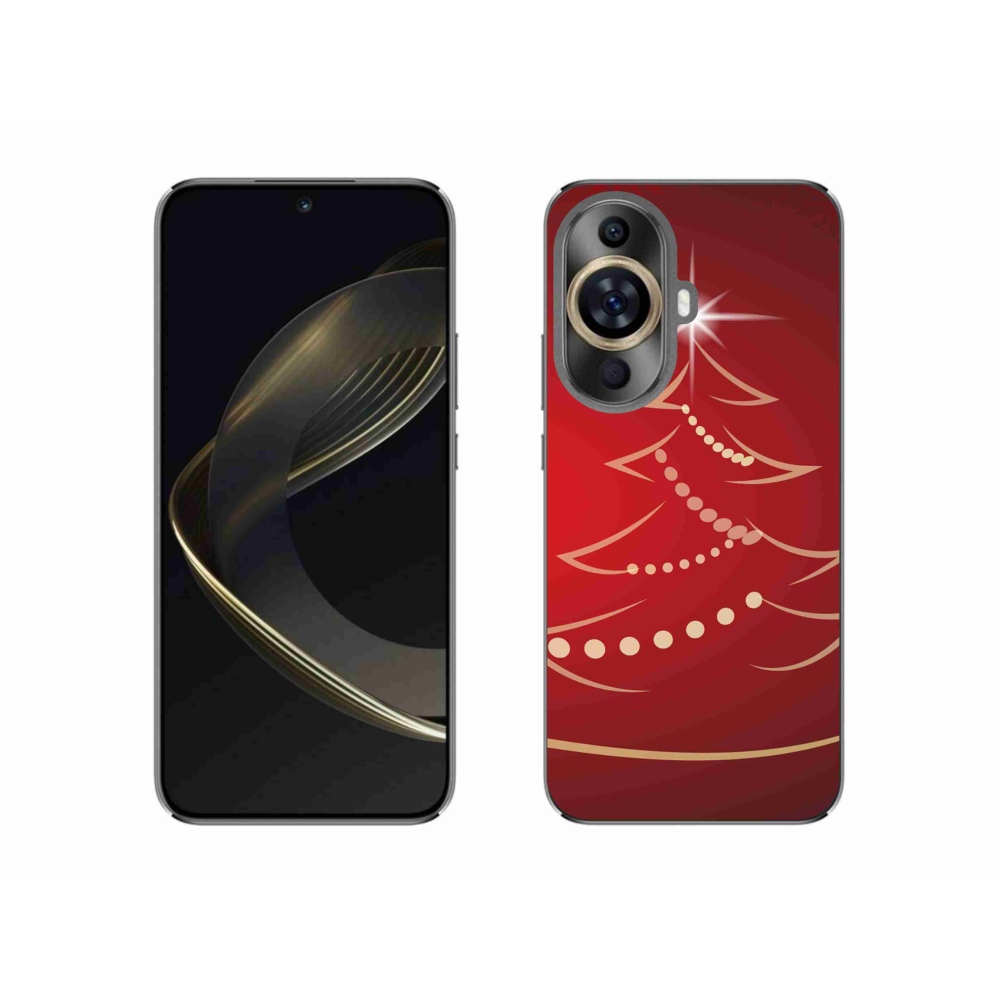 Gelový kryt mmCase na Huawei Nova 11 - kreslený vánoční stromek