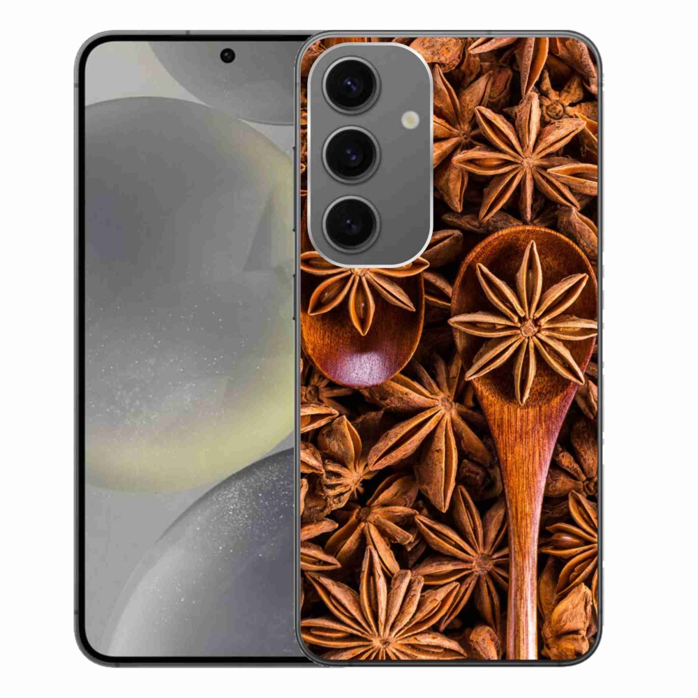 Gelový kryt mmCase na Samsung Galaxy S24+ - vonný anýz