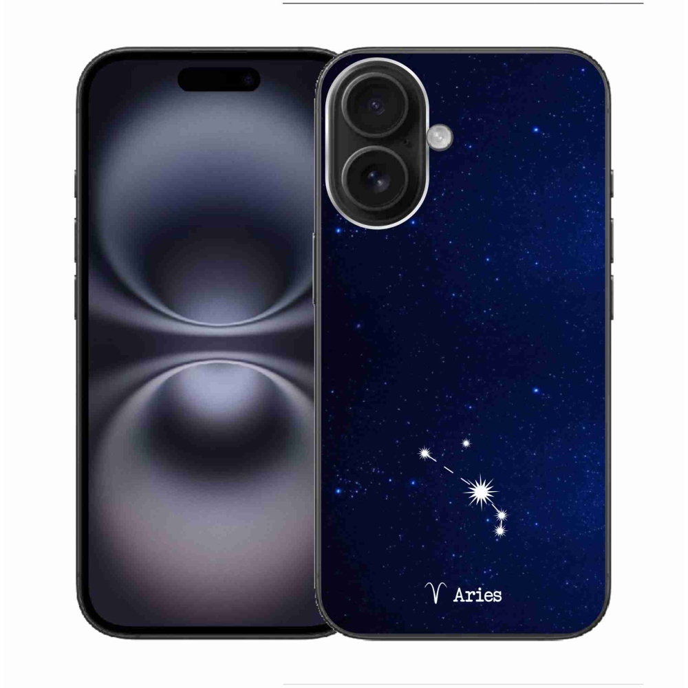 Gelový kryt mmCase na iPhone 16 - souhvězdí Berana