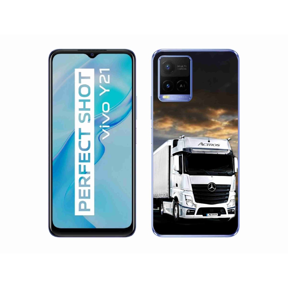 Gelový kryt mmCase na Vivo Y21/Y21s/Y33s - kamion
