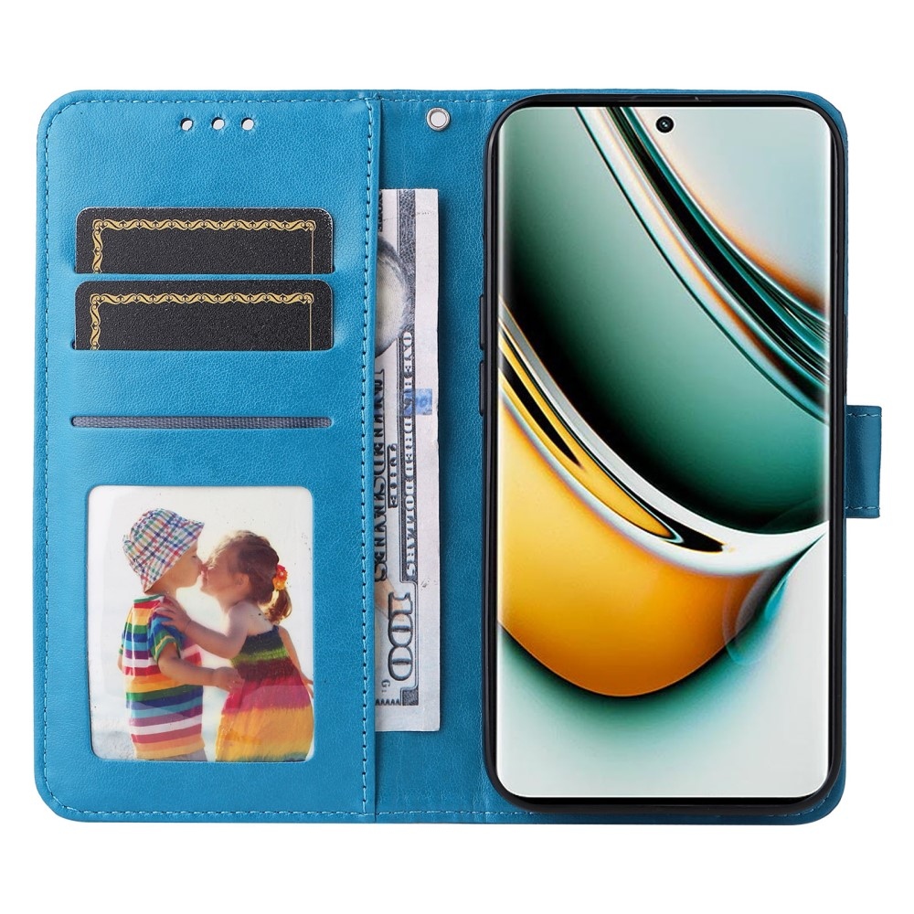 Sunflower knížkové pouzdro na Realme 11 Pro 5G/11 Pro+ 5G - modré