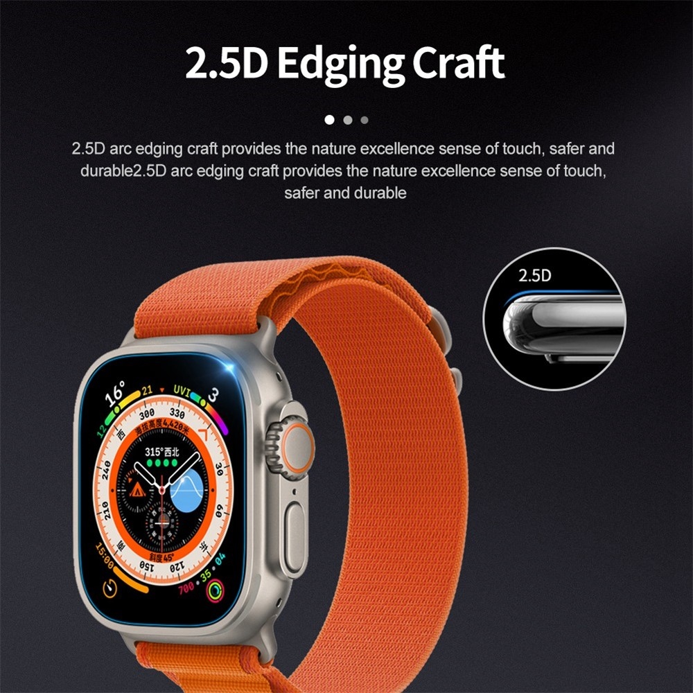 NLK H+Pro ochranné sklo na Apple Watch Ultra 4/3/2/1 49mm