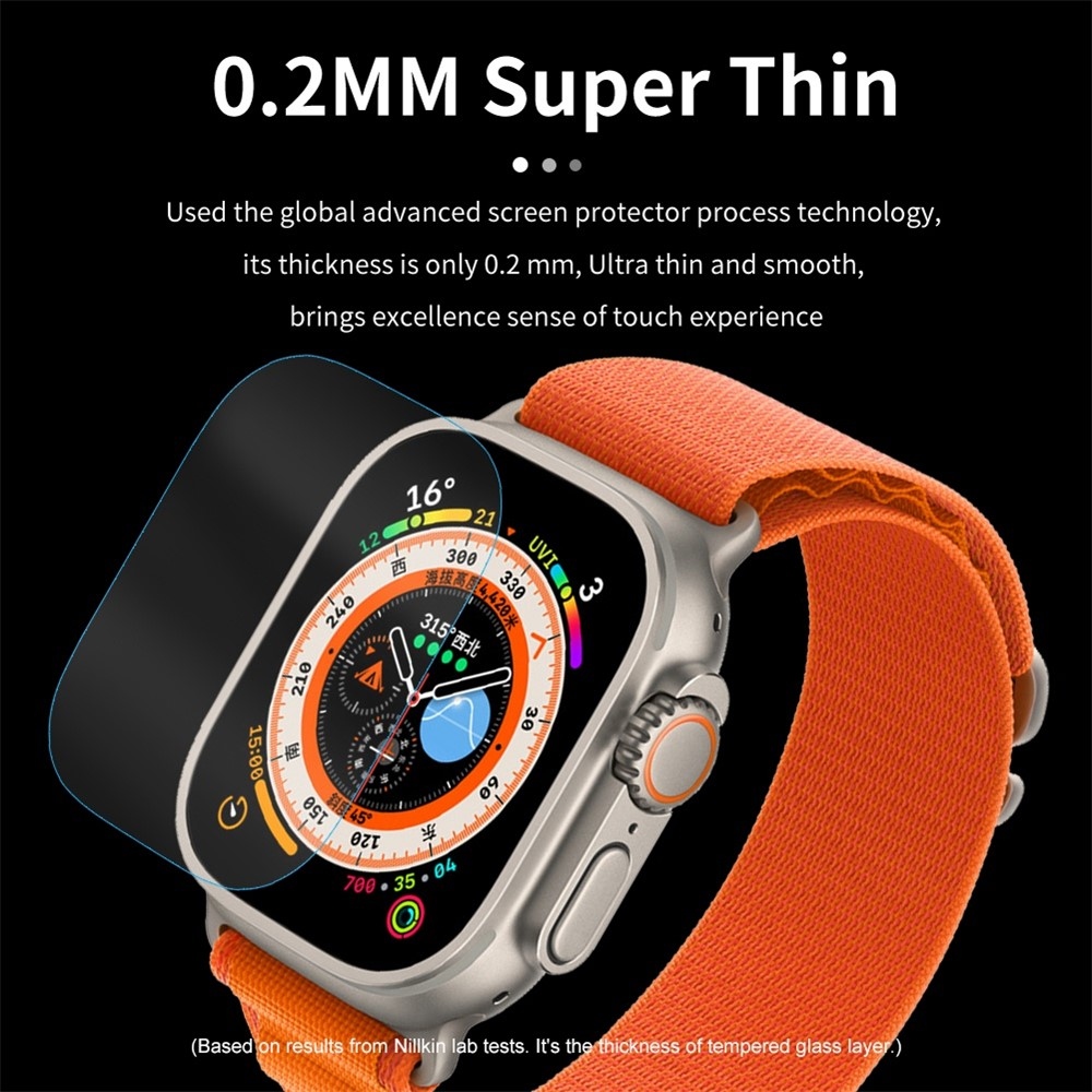 NLK H+Pro ochranné sklo na Apple Watch Ultra 4/3/2/1 49mm