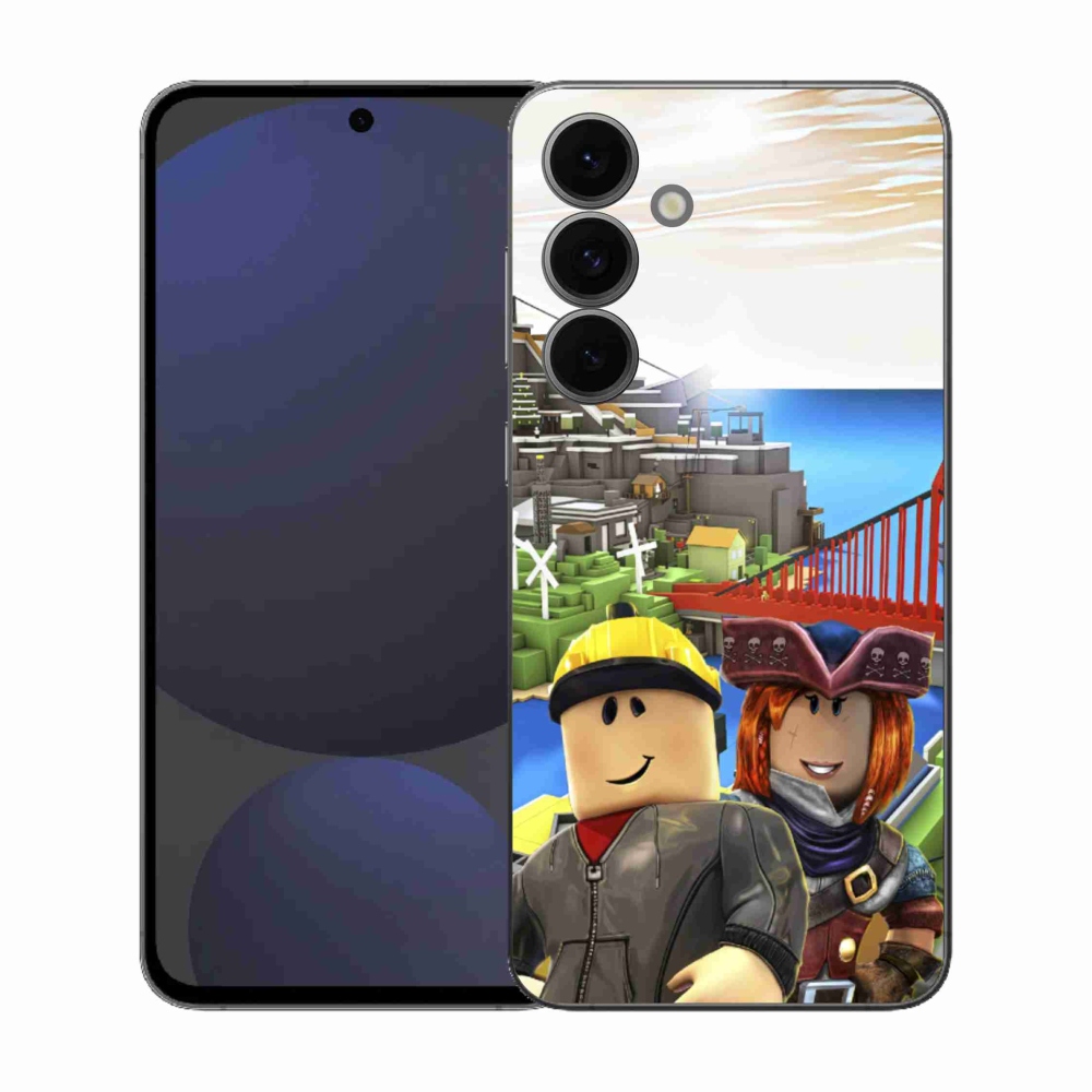 Gelový kryt mmCase na Samsung Galaxy S25 FE - roblox 1