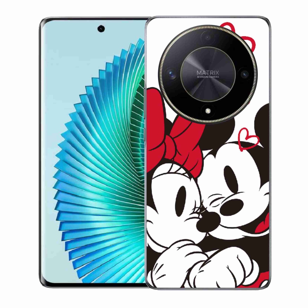Gelový kryt mmCase na Honor Magic 6 Lite 5G - minnie a mickey