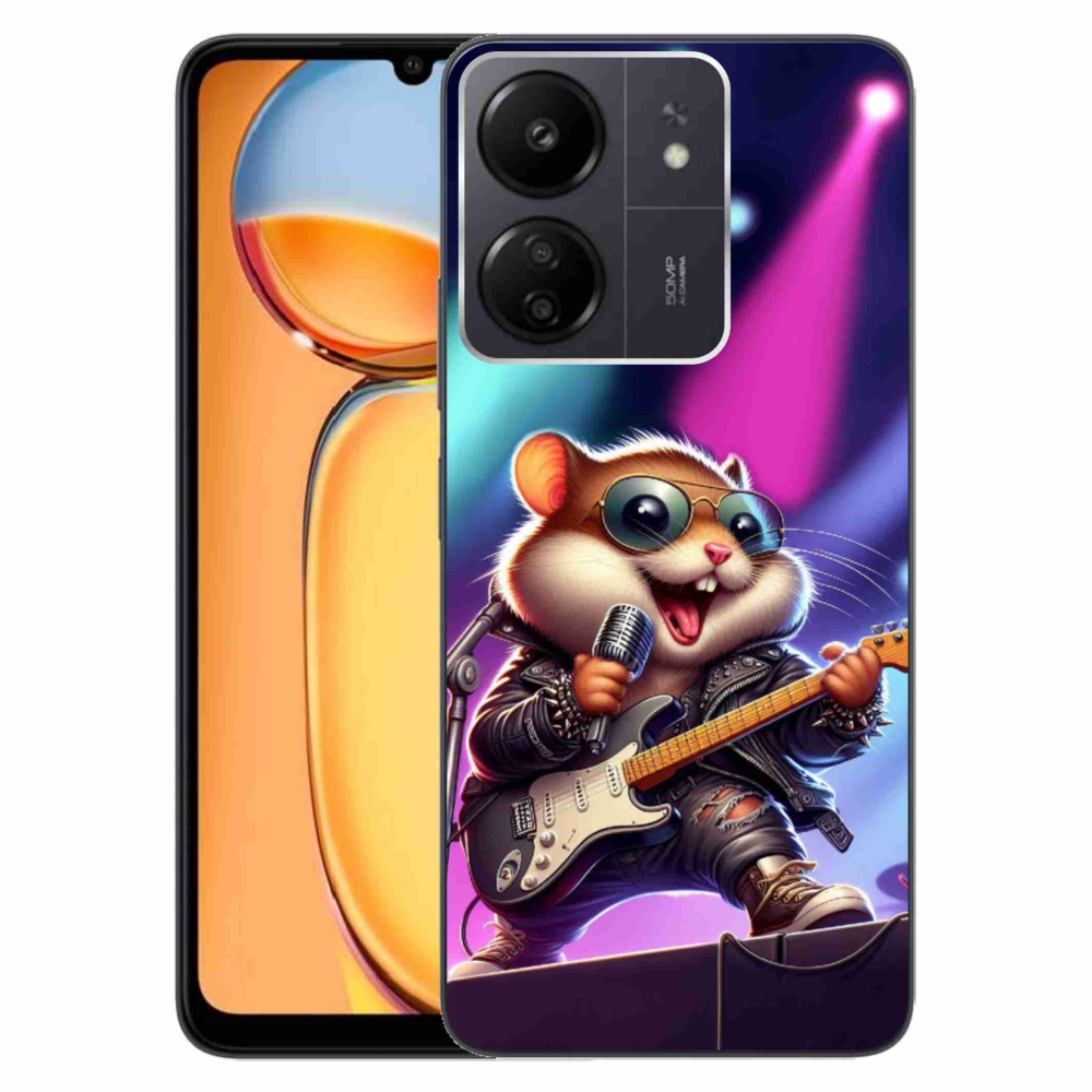 Gelový kryt mmCase na Xiaomi Poco C65/Redmi 13C - křeček rocker