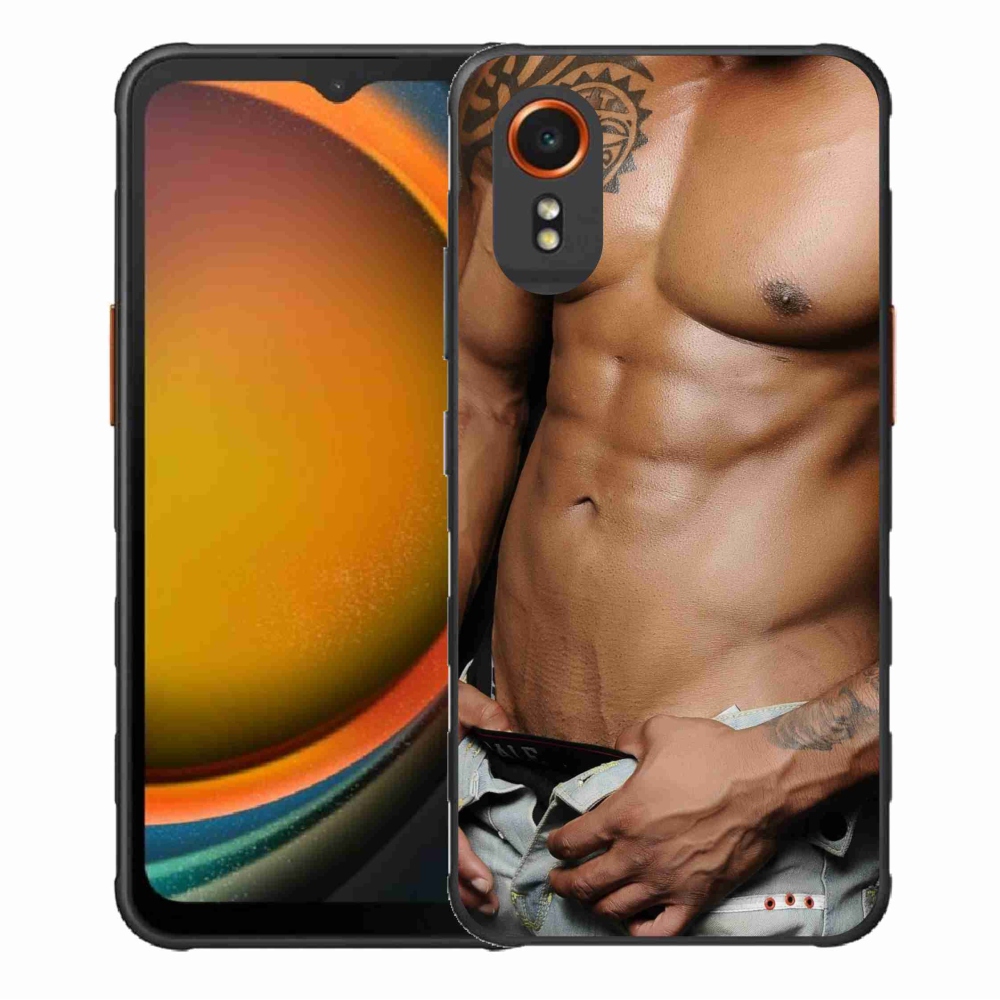 Gelový kryt mmCase na Samsung Galaxy Xcover 7 - sexy muž