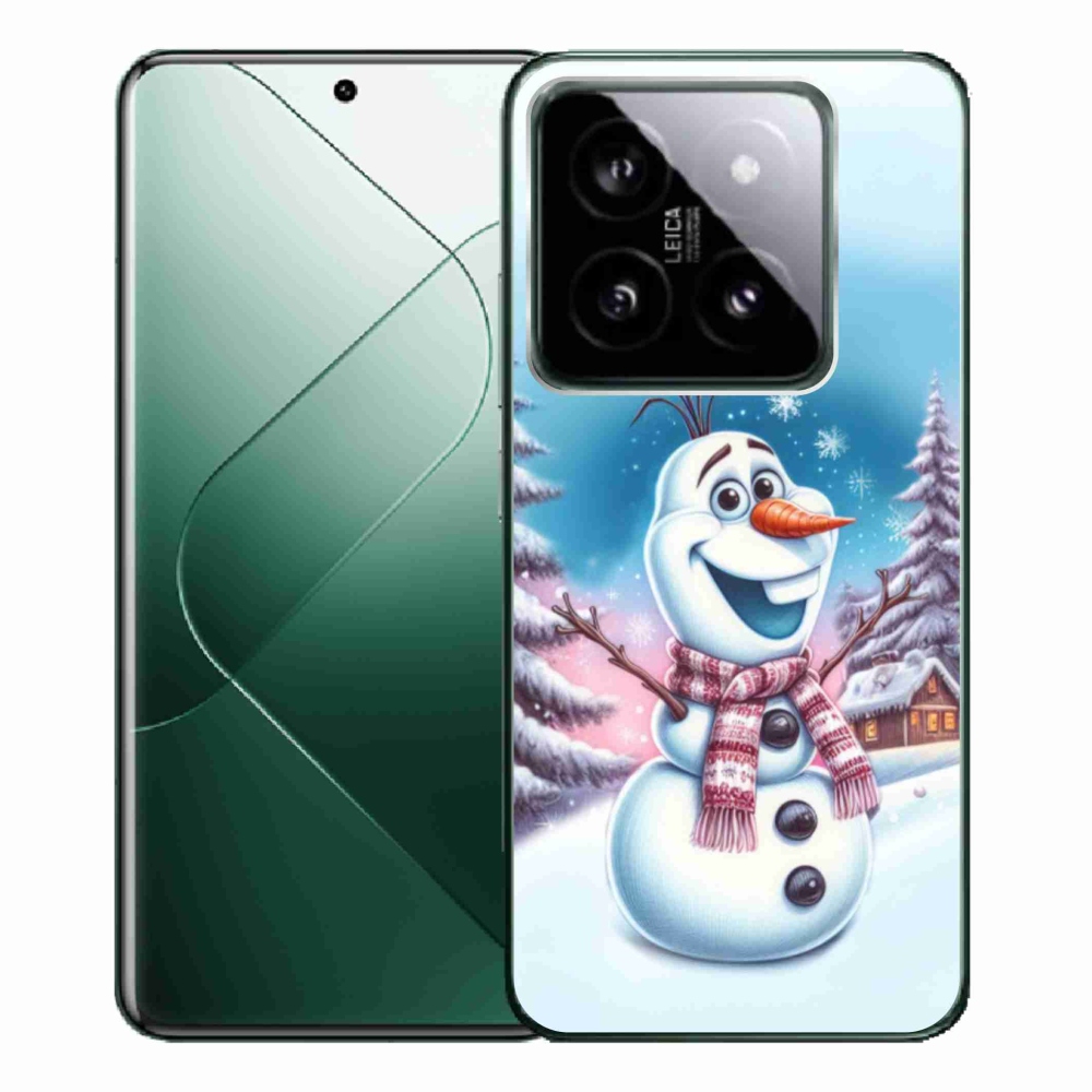 Gelový kryt mmCase na Xiaomi 14 Pro - ledové království