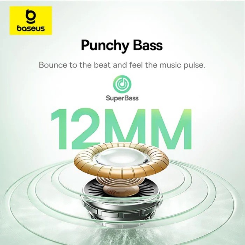 Baseus Bass BP1 NC In-Ear Bezdrátová Sluchátka Galaxy Blue
