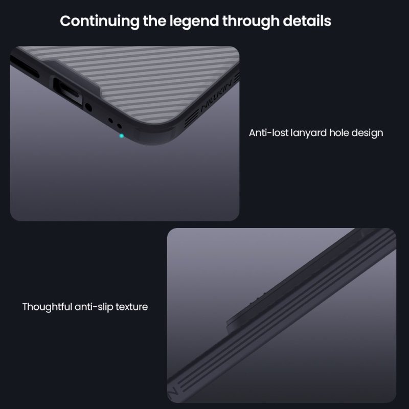 Nillkin CamShield PRO Zadní Kryt pro Xiaomi 15T Pro Transparent Black