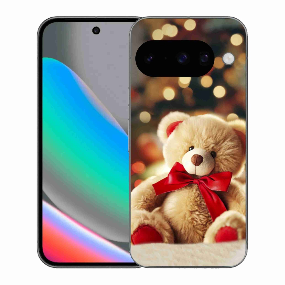 Gelový kryt mmCase na Google Pixel 10 - plyšový medvídek