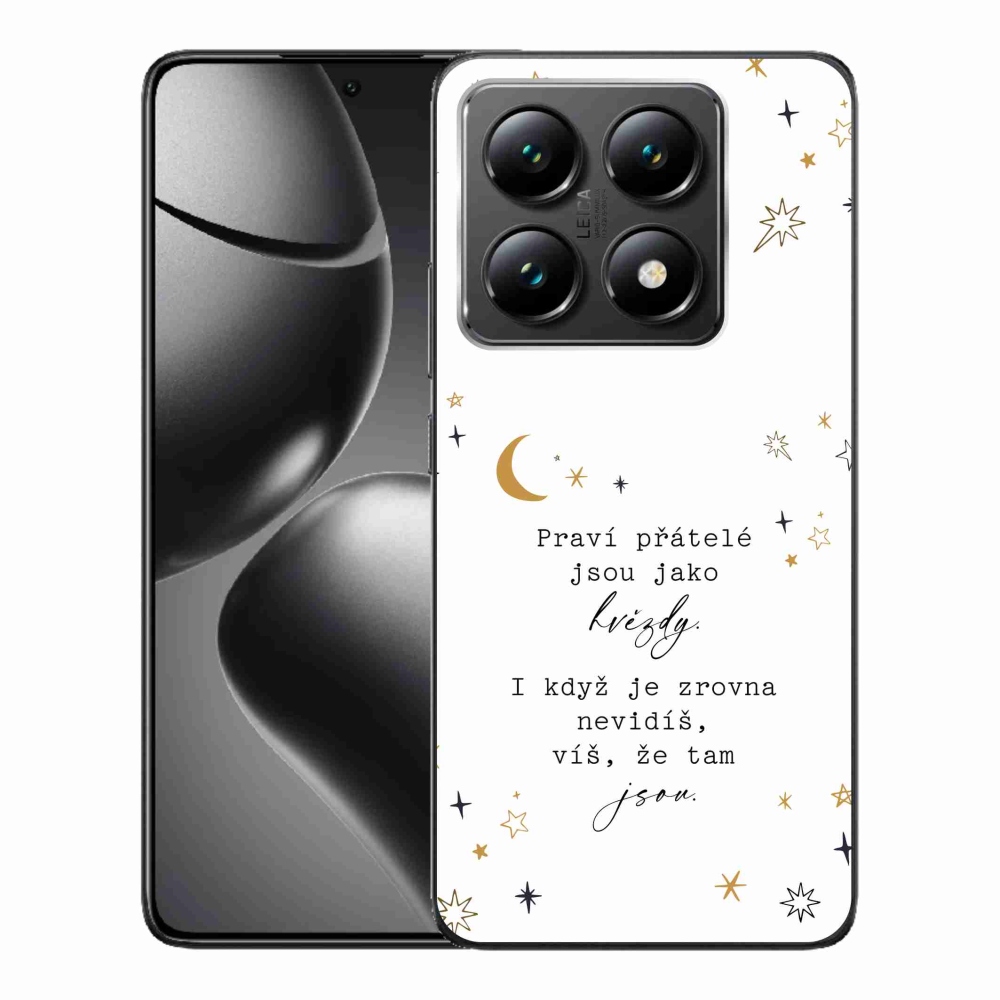 Gelový kryt mmCase na Xiaomi 14T - citát 6 bílé pozadí