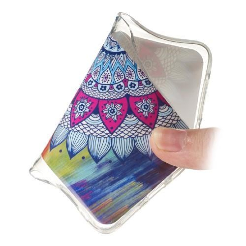 Noctilucent gelový obal na mobil Samsung Galaxy A20e - mandala
