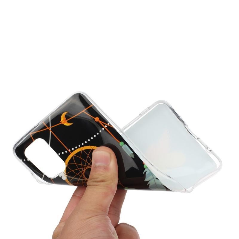 Noctilucent gelový obal pro mobil Samsung Galaxy A41 - lapač snů
