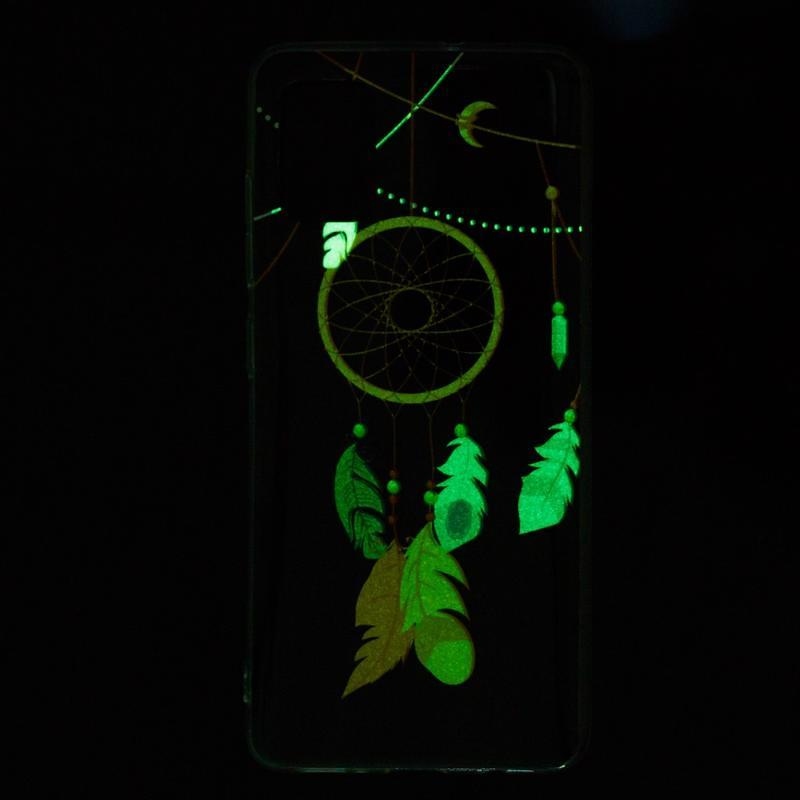 Noctilucent gelový obal pro mobil Samsung Galaxy A51 5G - lapač snů