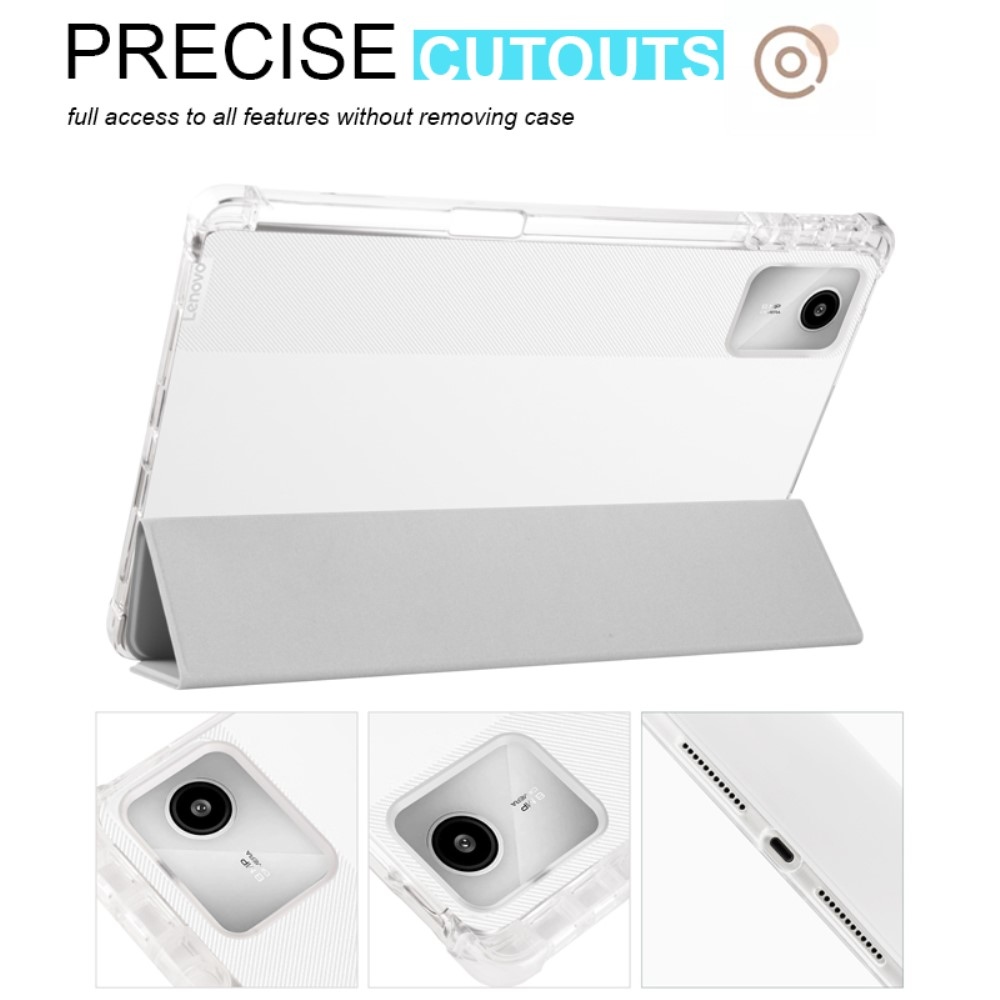 Case chytré zavírací pouzdro na Lenovo Tab M11/Tab K11 - šedé