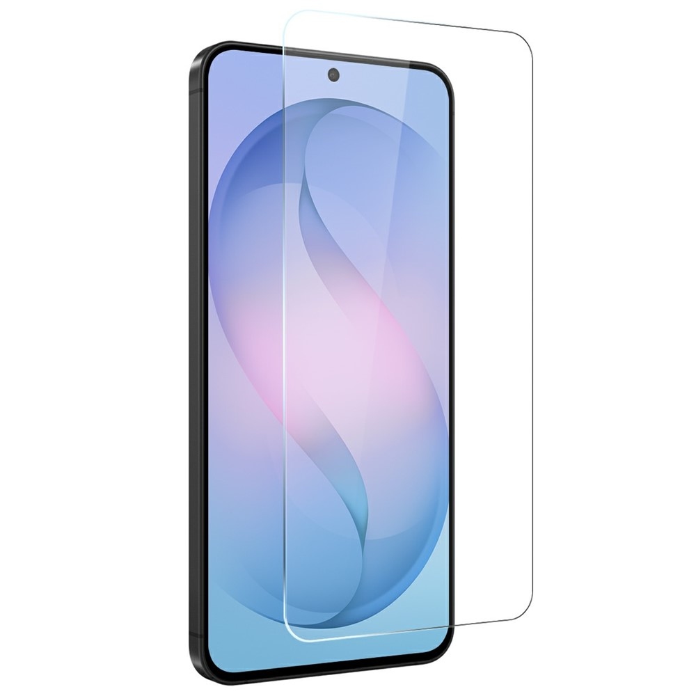 NORTHJO průhledný gelový obal + tvrzené sklo na Samsung Galaxy S26 FE - průhledný
