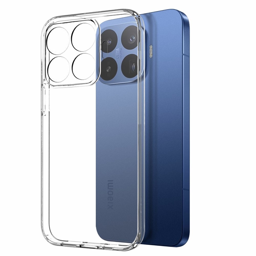 NORTHJO průhledný gelový obal + tvrzené sklo na Xiaomi 17T Pro - průhledný