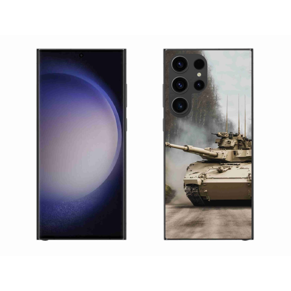 Gelový kryt mmCase na Samsung Galaxy S23 Ultra 5G - tank 1