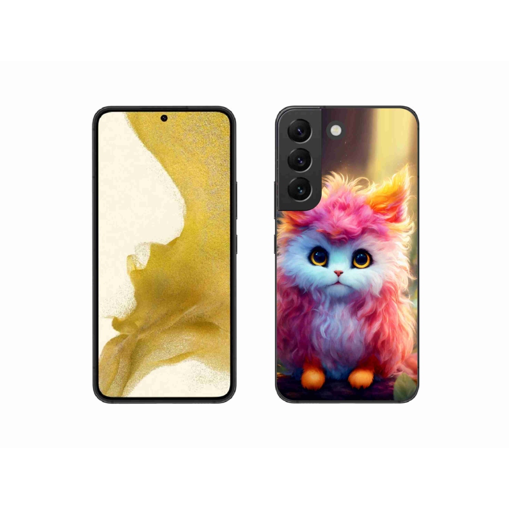Gelový kryt mmCase na Samsung Galaxy S22 5G - roztomilé kotě 5