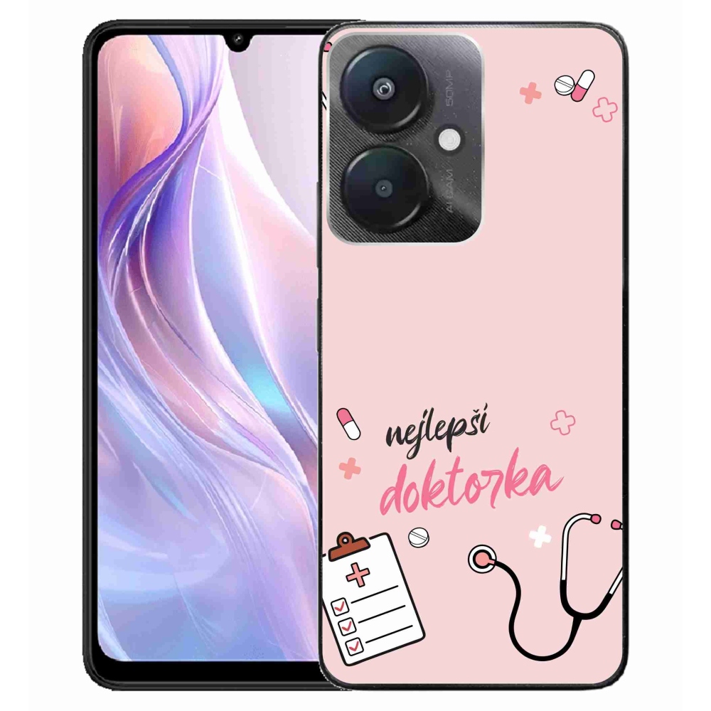 Gelový kryt mmCase na Xiaomi Redmi 13C 5G  - nejlepší doktorka