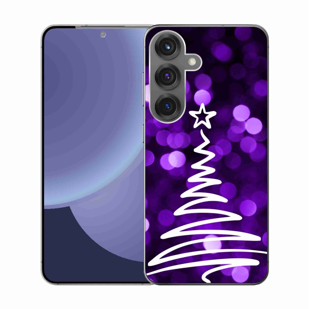 Gelový kryt mmCase na Samsung Galaxy S25 - stromek
