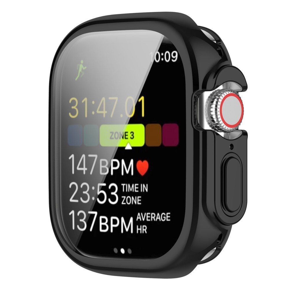 Soft nasazovací gelové ochranné pouzdro pro Apple Watch Ultra/Ultra 2 49 mm - černé