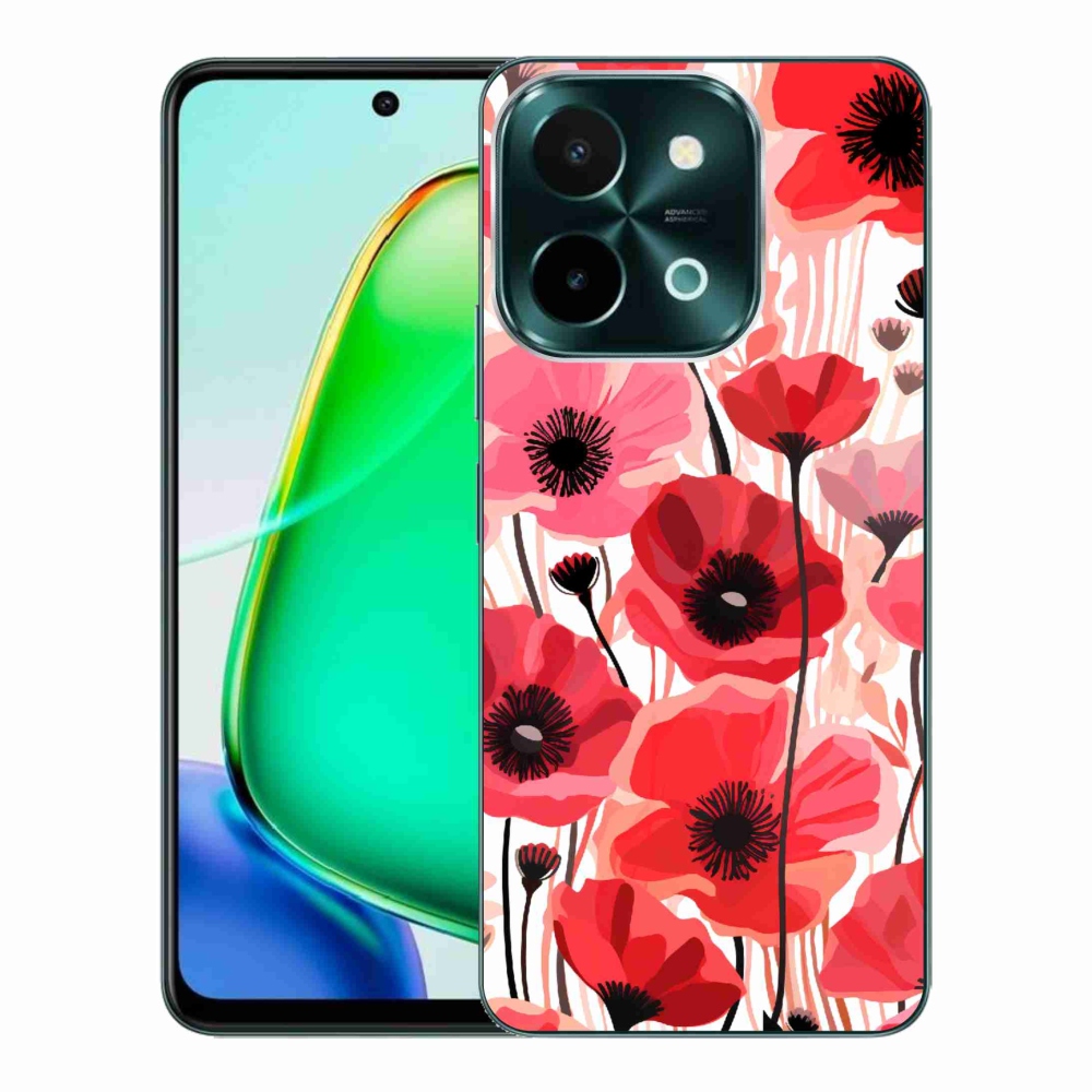 Gelový kryt mmCase na Vivo Y28 - vlčí mák 1