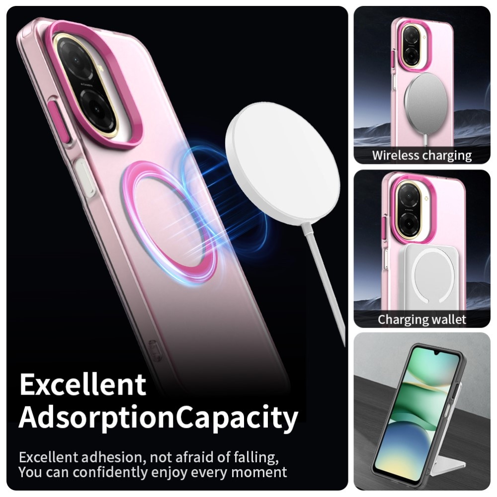 Candy gelový obal s MagSafe na Xiaomi Redmi A5 (171.7x77.8x8.3mm) - růžový