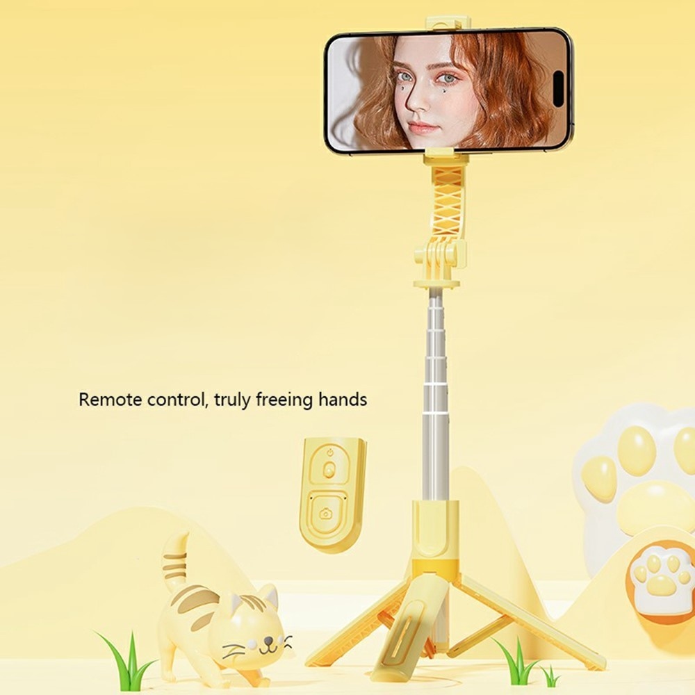 KT02 selfie tyč se stativem a Bluetooth ovládáním