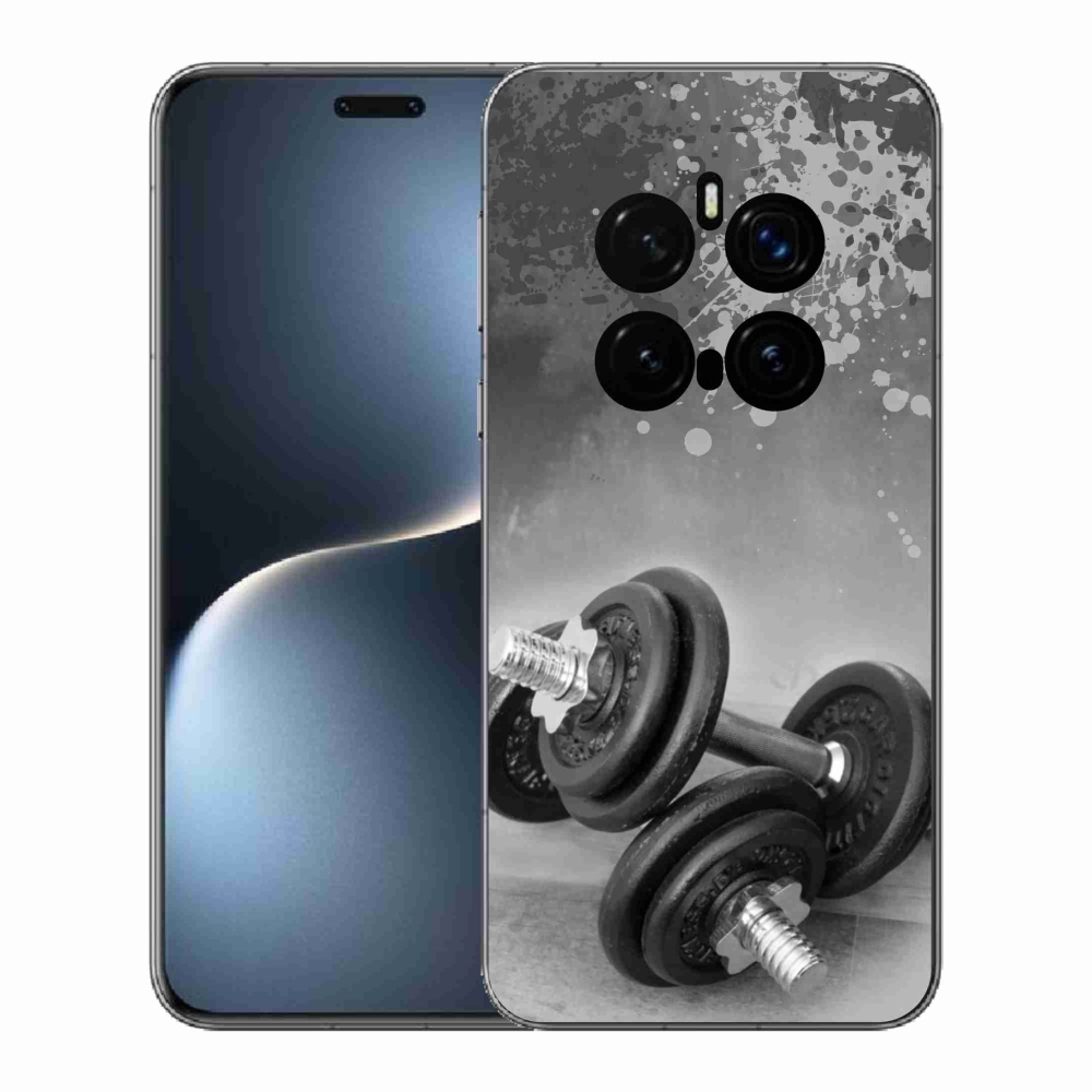 Gelový kryt mmCase na Honor Magic 7 Pro 5G - činky 1
