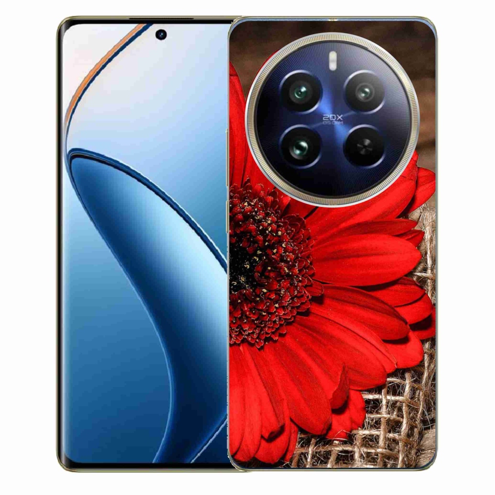 Gelový kryt mmCase na Realme 12 Pro 5G/12 Pro+ 5G - gerbera