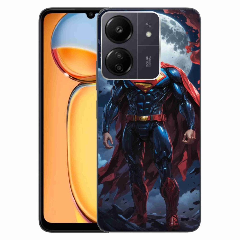 Gelový kryt mmCase na Xiaomi Poco C65/Redmi 13C - superman