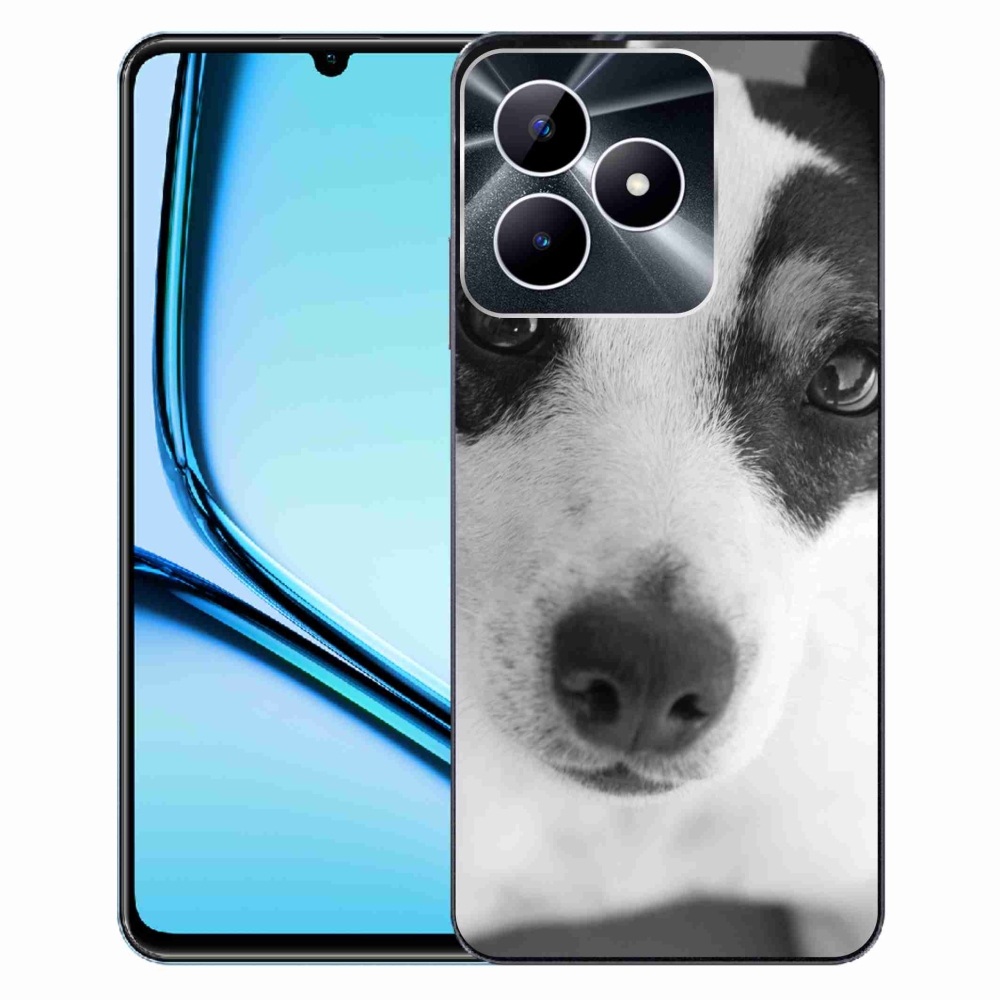Gelový kryt mmCase na Realme Note 50 - pes