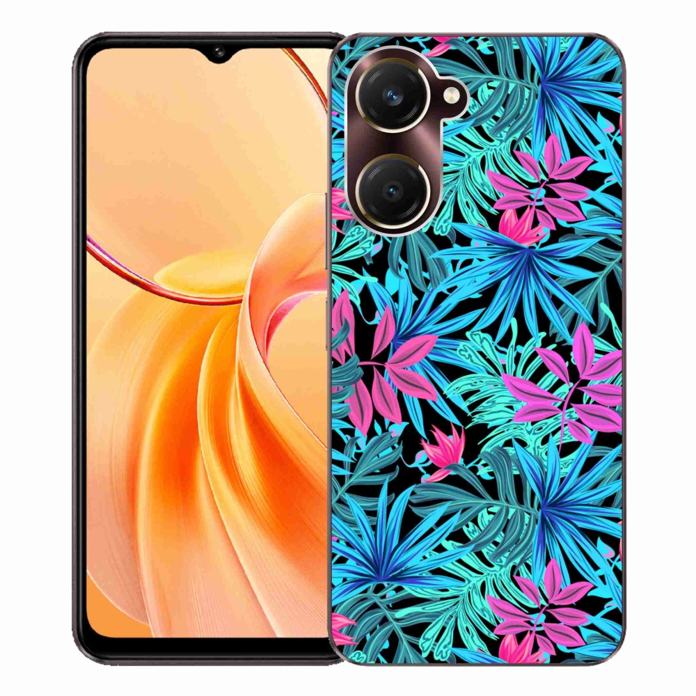 Gelový kryt mmCase na Vivo Y28s 5G - květiny 3