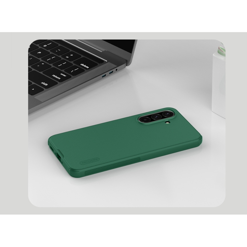 Nillkin Super Frosted PRO Zadní Kryt pro Samsung Galaxy A36 5G Dark Green