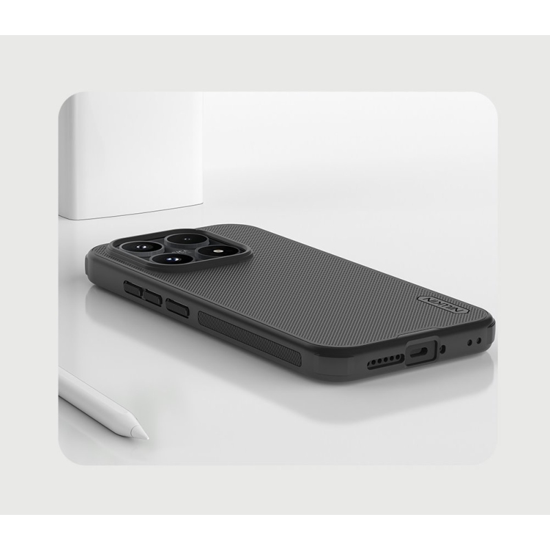 Nillkin Super Frosted PRO Magnetic Zadní Kryt pro Xiaomi 17 Black
