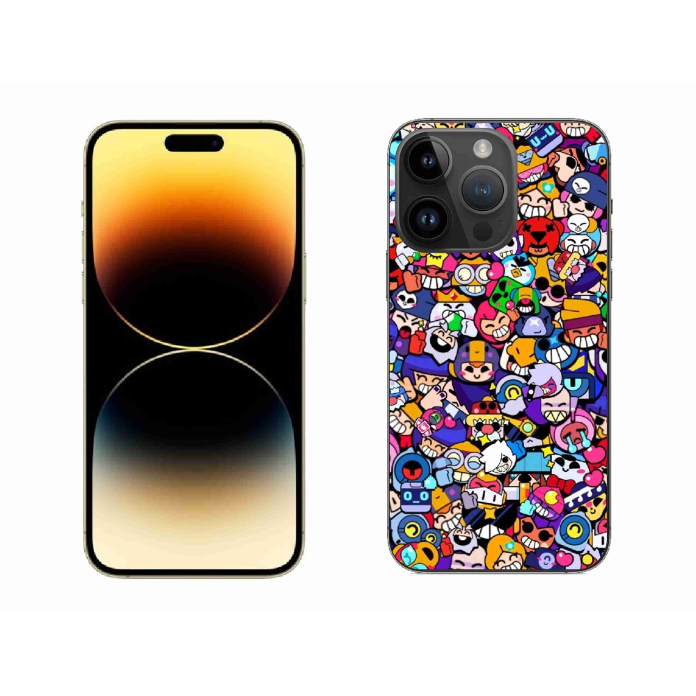 Gelový kryt mmCase na iPhone 14 Pro Max 6.7 - brawl stars 2