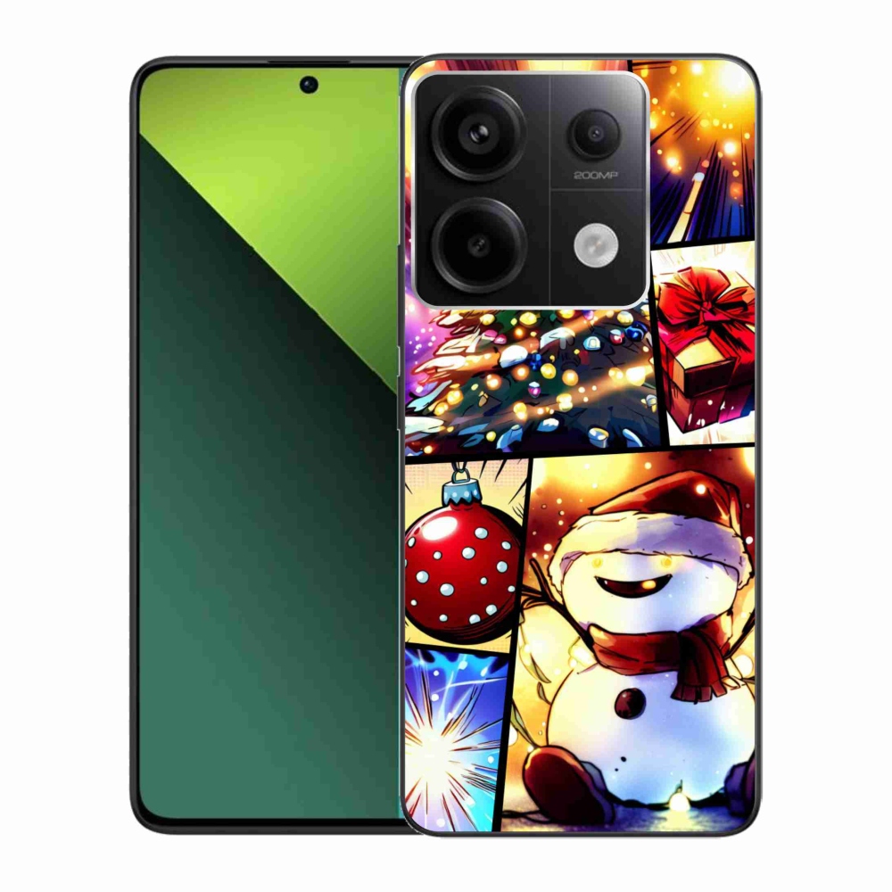 Gelový kryt mmCase na Xiaomi Redmi Note 13 Pro 5G/Poco X6 5G - vánoční motivy 1
