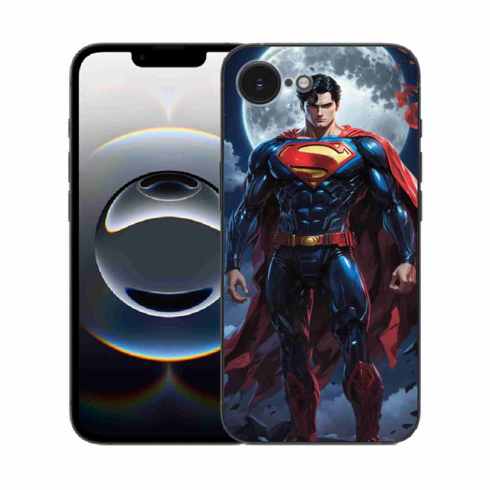 Gelový kryt mmCase na iPhone 16e - superman