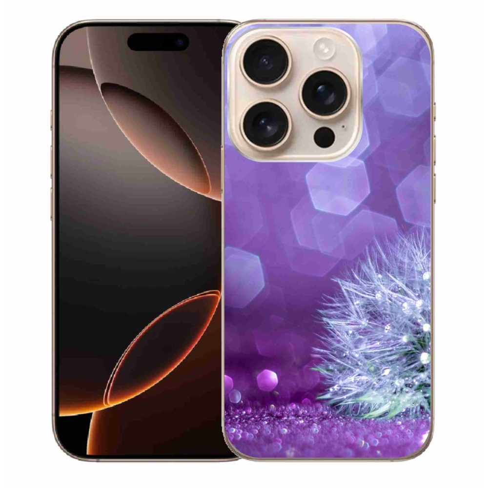Gelový kryt mmCase na iPhone 16 Pro Max - odkvetlá pampeliška 2