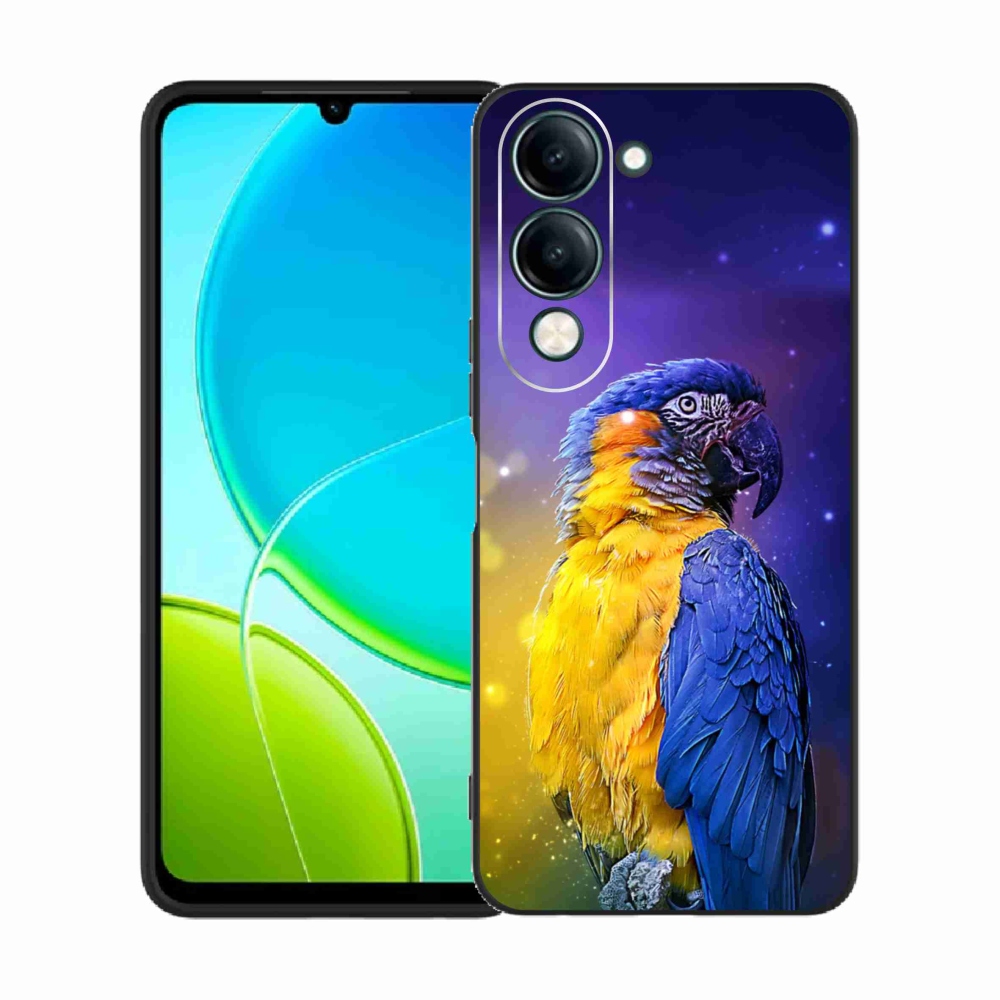 Gelový kryt mmCase na Vivo Y29s 5G - papoušek ara 1