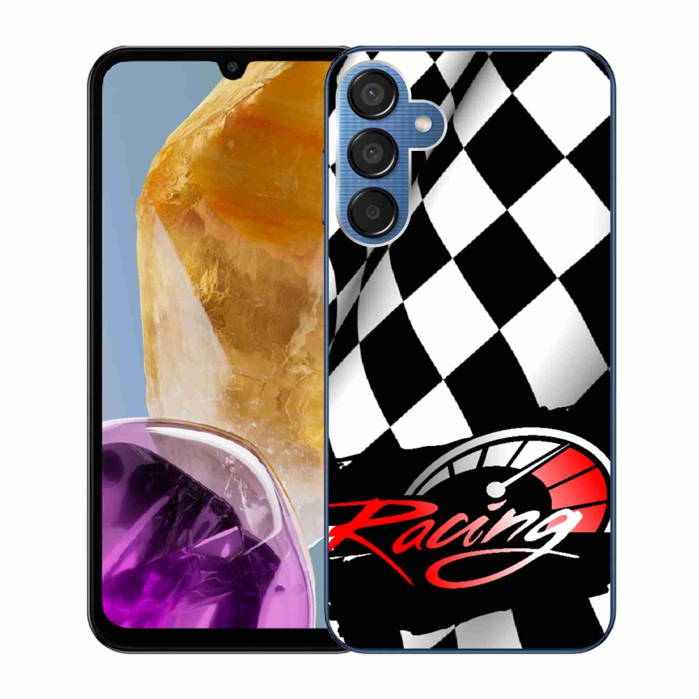 Gelový kryt mmCase na Samsung Galaxy M15 5G - závodění