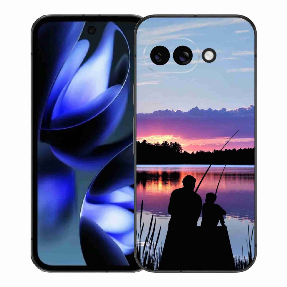 Gelový kryt mmCase na Google Pixel 9a - rybaření 2