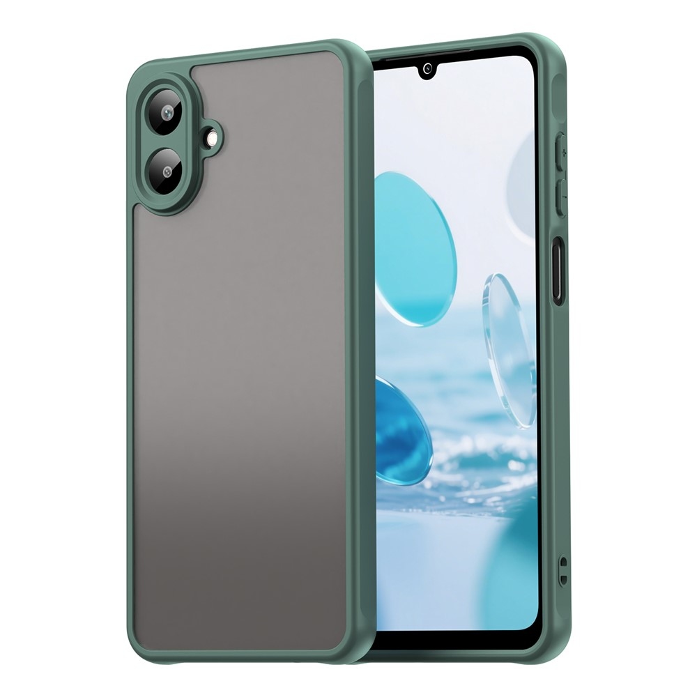 Proof gelový obal s pevnými zády na Samsung Galaxy A07 4G - zelený