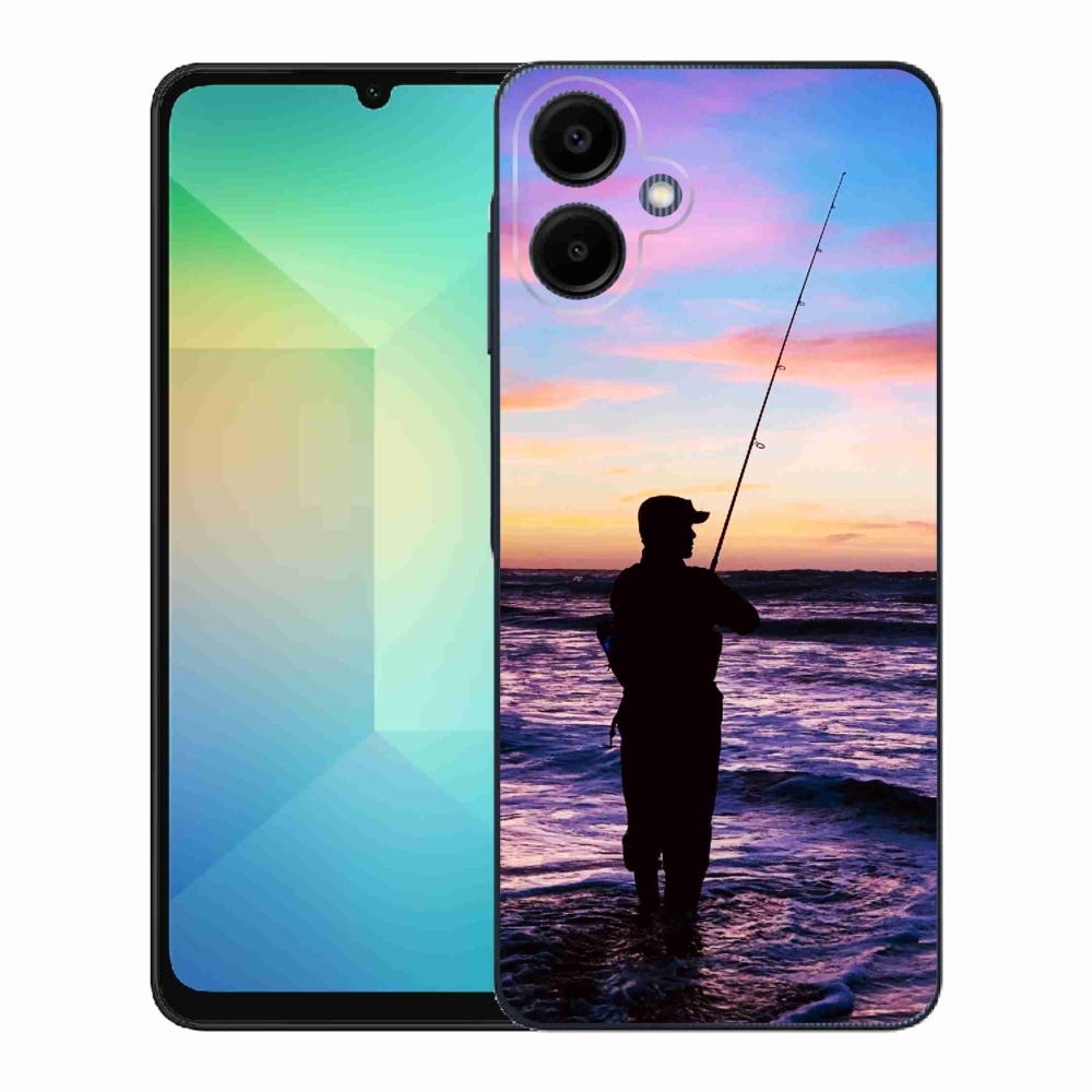 Gelový kryt mmCase na Samsung Galaxy A06 4G - rybaření 1