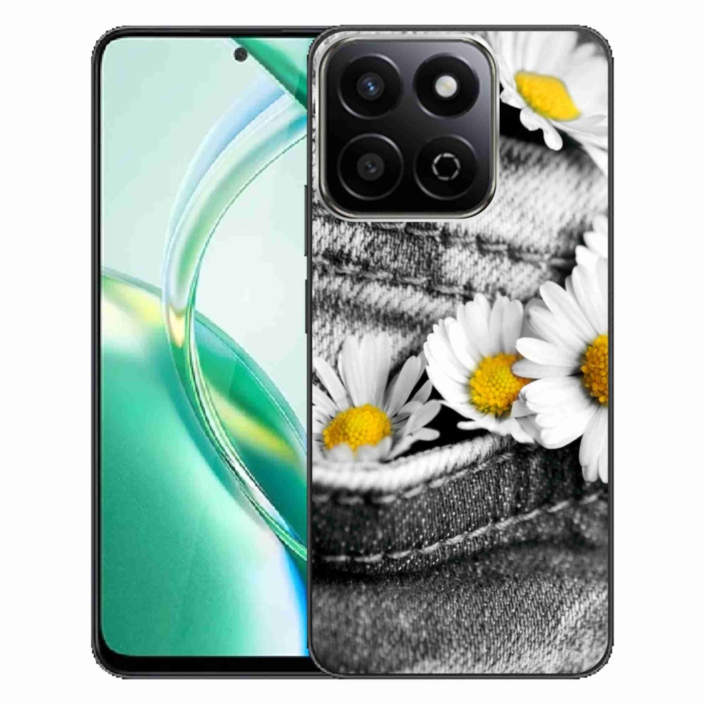 Gelový obal mmCase na Honor 200 Smart 5G - kopretiny