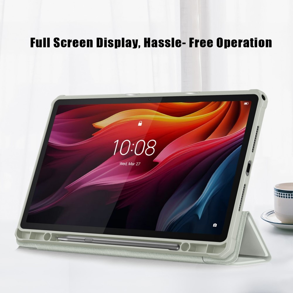 Case chytré zavírací pouzdro na tablet Lenovo Tab K11 Plus - šedé
