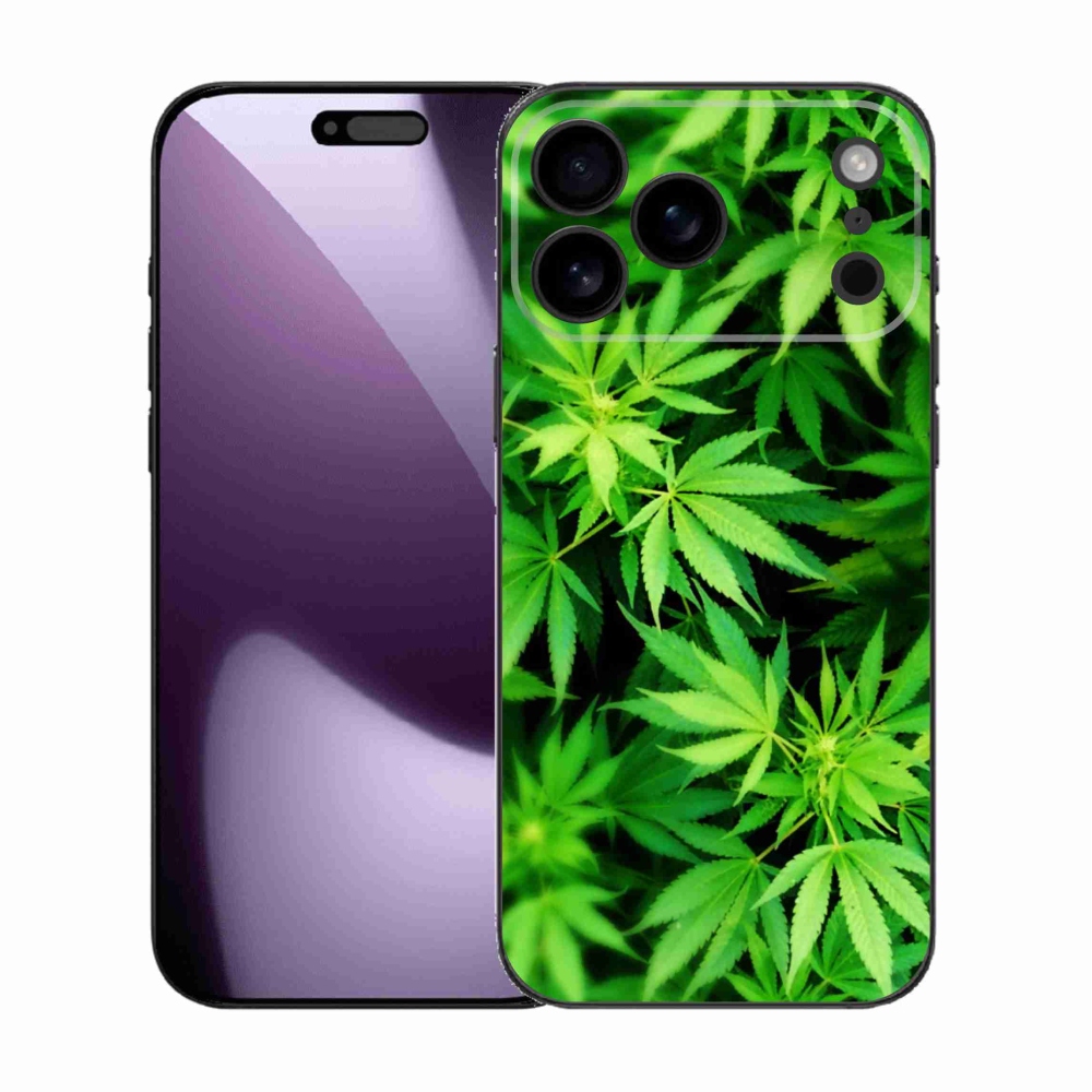 Gelový kryt mmCase na iPhone 17 Pro Max - konopí 3