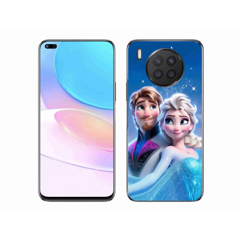 Gelový kryt mmCase na Huawei Nova 8i - ledové království 1